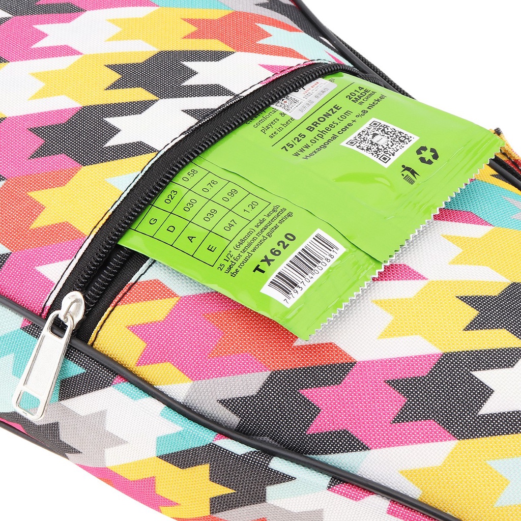 Túi Đựng Bảo Vệ Đàn Ukulele 21 / 23 / 26 Inch 10mm Nhiều Màu Sắc