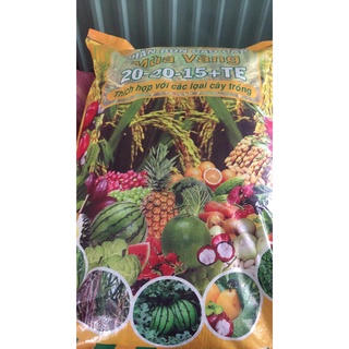 Phân bón cao cấp mùa vàng 20 20 15+te 1kg