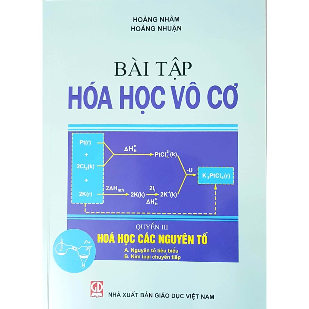 Sách - Bài tập Hóa học Vô cơ Quyển III: Hóa học các nguyên tố