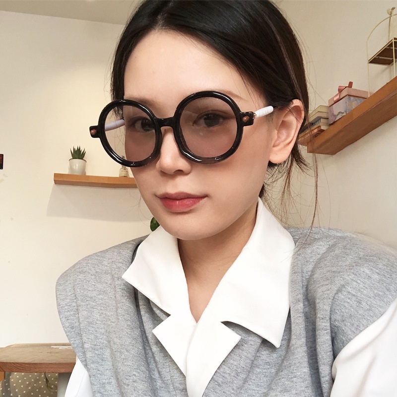 Kính mắt tròn nam nữ KUBORAUM  phụ kiện QUÀ TẶNG đẹp thời trang