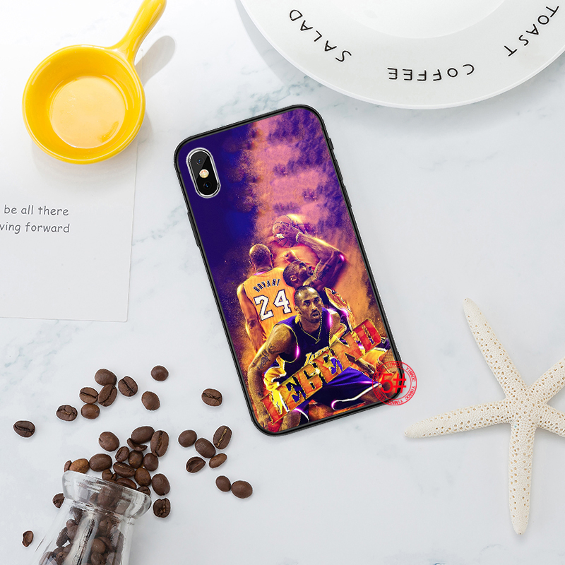 iPhone 12 Mini 11 Pro XR XS Max Soft Case 58ER Kobe Bean Bryant