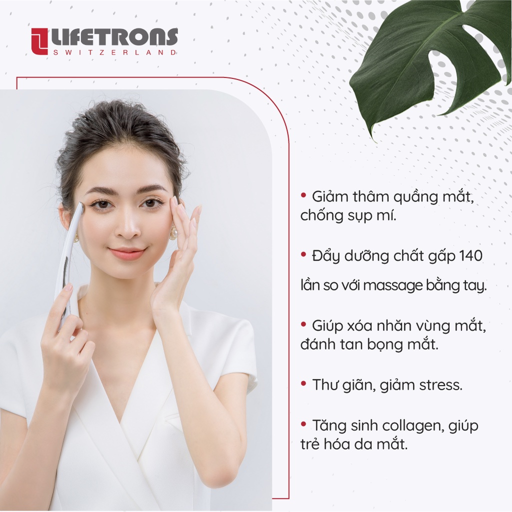 Máy massage chống lão hóa và trị liệu mắt Lifetrons EM700