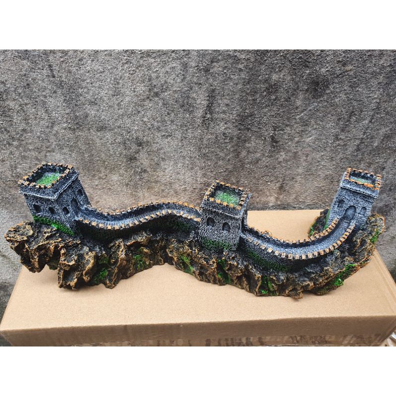 Mô hình vạn lý trường thành tráng trí bể cá, Tiểu cảnh