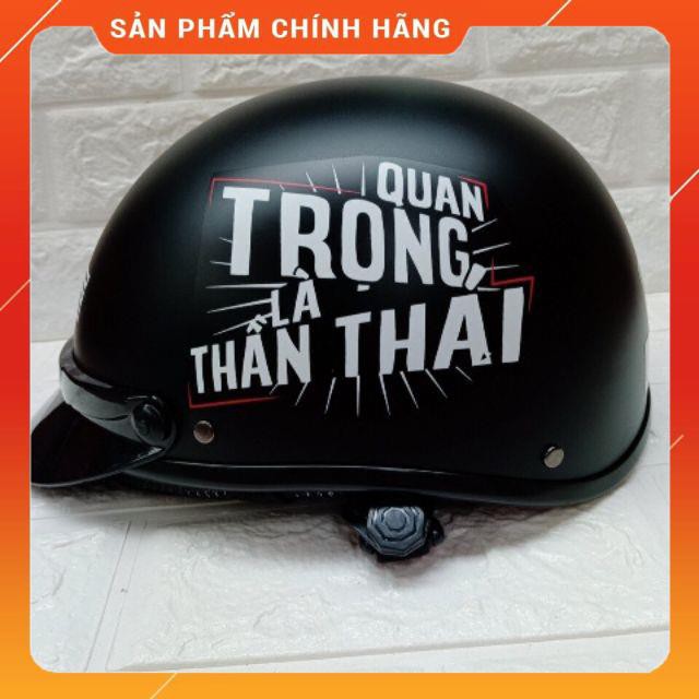 [HÀNG SIÊU TỐT] Mũ bảo hiểm nửa đầu AXE hàng 3 tem chuẩn