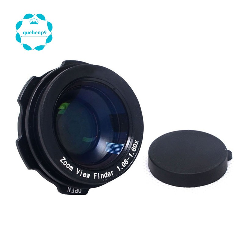 1.08x-1.6x Zoom Viewfinder Eyepiece Magnifier for Canon Nikon Pentax Sony Olympus Fujifilm Samsang S