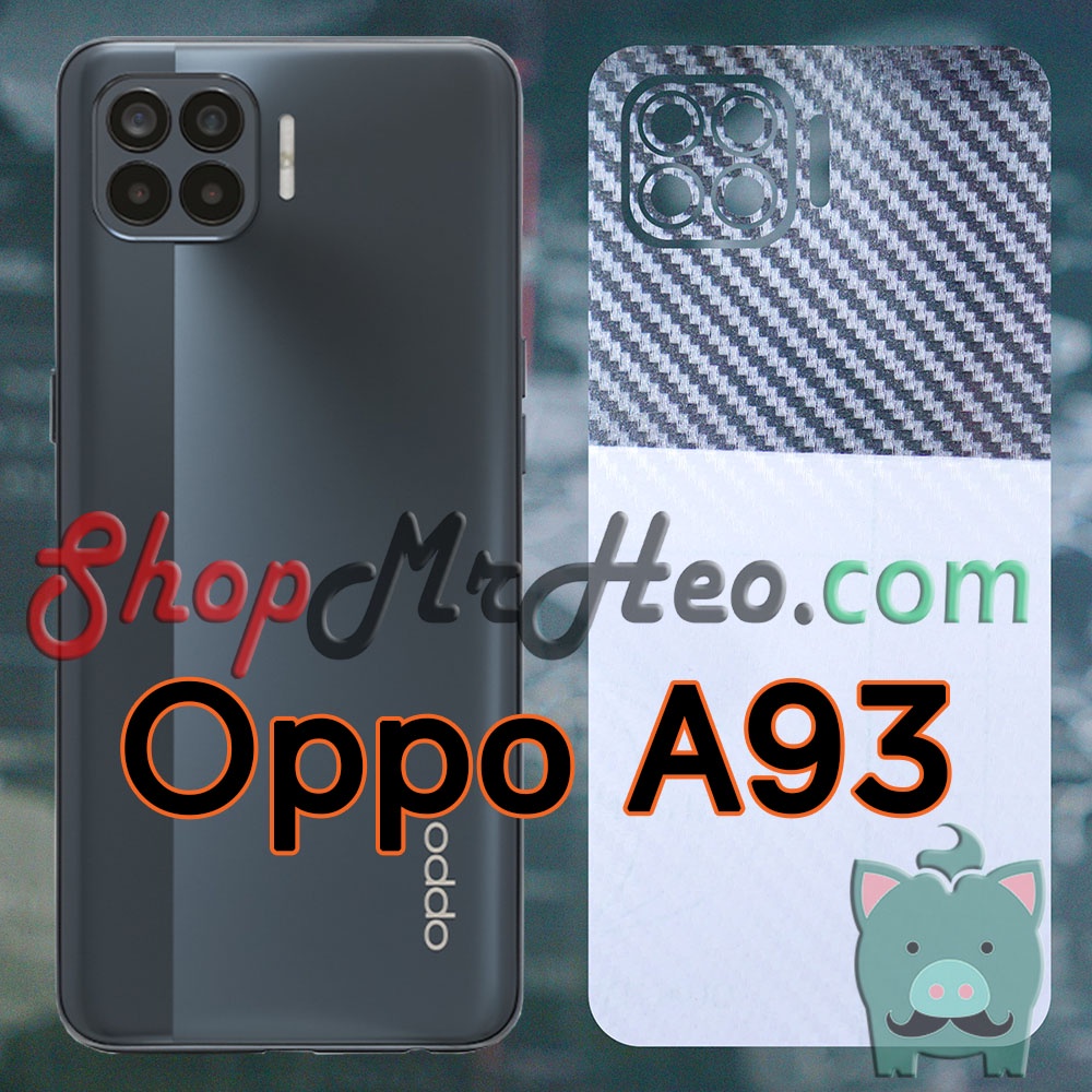 Skin Dán Mặt Sau Lưng Vân 3D Oppo A95 - Oppo A94 - Oppo A93