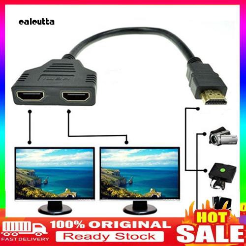 Cáp chuyển đổi đầu cắm HDMI sang 2 cổng cắm độ phân giải 1080P