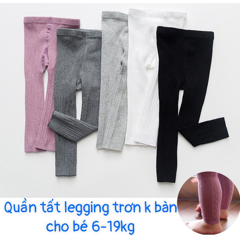 Quần tất legging không bàn cho bé từ 6-19kg phong cách Hàn Quốc (Hàng loại 1 len đẹp)