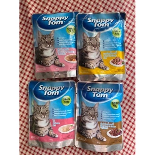 Pate cho mèo Snappy Tom 85gr