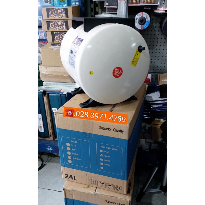 Bình tích áp AQUAVESSEL 24L, Thổ Nhĩ Kì.