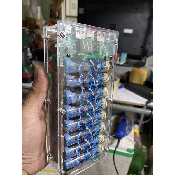 Xạc dự phòng box mika dung lượng cao
