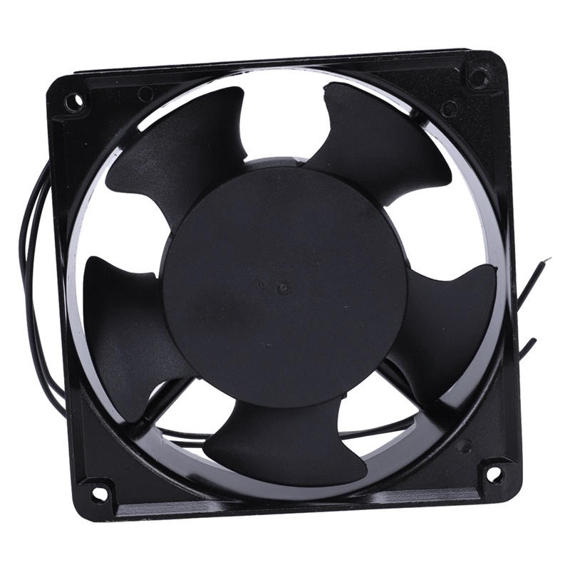 Quạt Làm Mát Khung Kim Loại 5 Cánh 120x120x38mm AC 220 / 240V 0.14A 22W