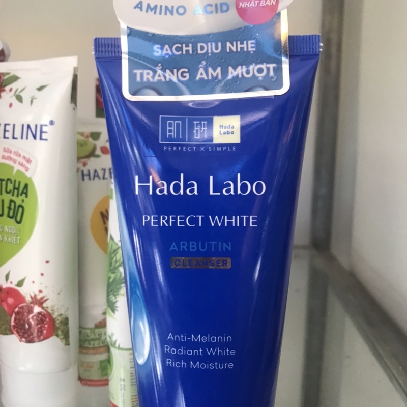Kem rửa mặt dưỡng trắng Hada Labo Perfect White 80g