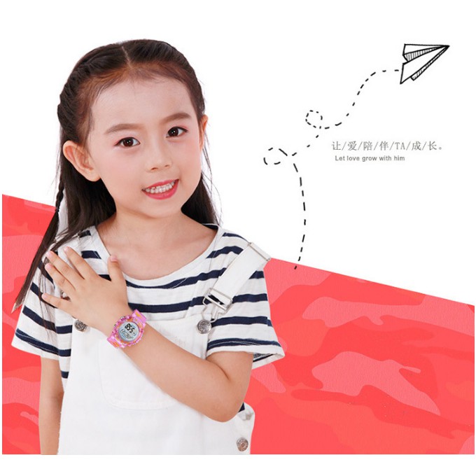 Đồng hồ trẻ em đa chức năng kết hợp đèn Lex 7 màu chính hãng COOBOS | BigBuy360 - bigbuy360.vn