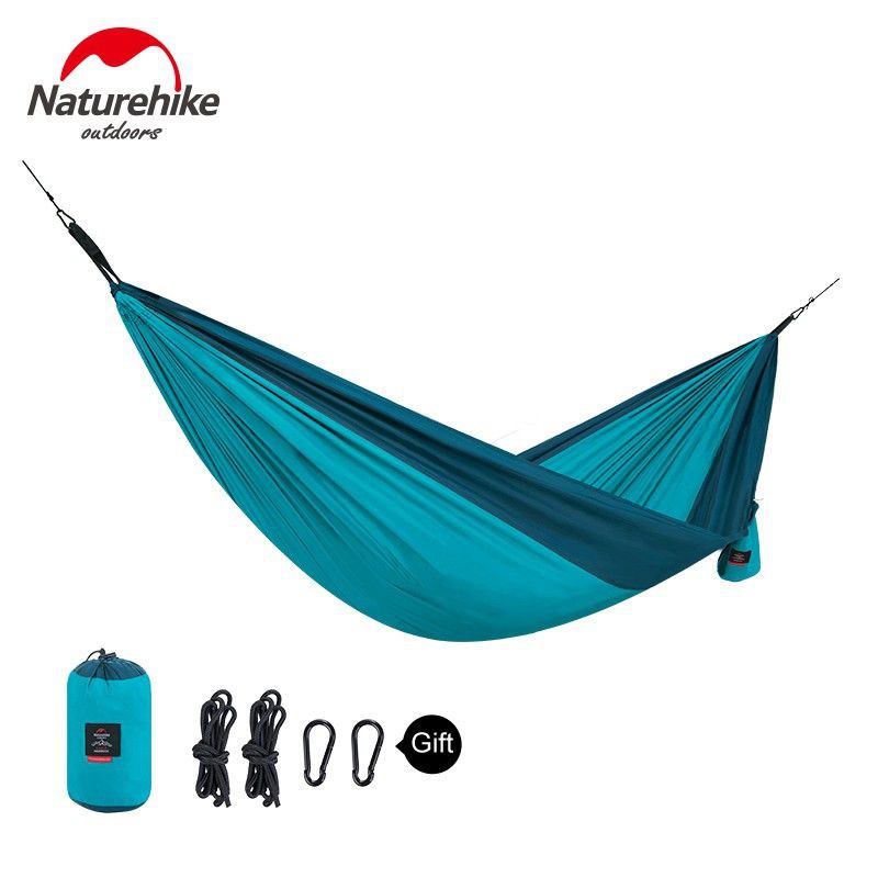[Đủ phụ kiện, Freeship Extra] Võng đơn gấp gọn siêu nhẹ, full phụ kiện, bền, tải trọng lớn Naturehike - NH17D012-C | BigBuy360 - bigbuy360.vn