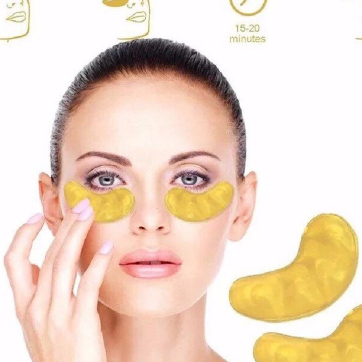 Mặt nạ mắt Crystal Collagen Gold dưỡng mắt chống bọng, chống thâm mắt