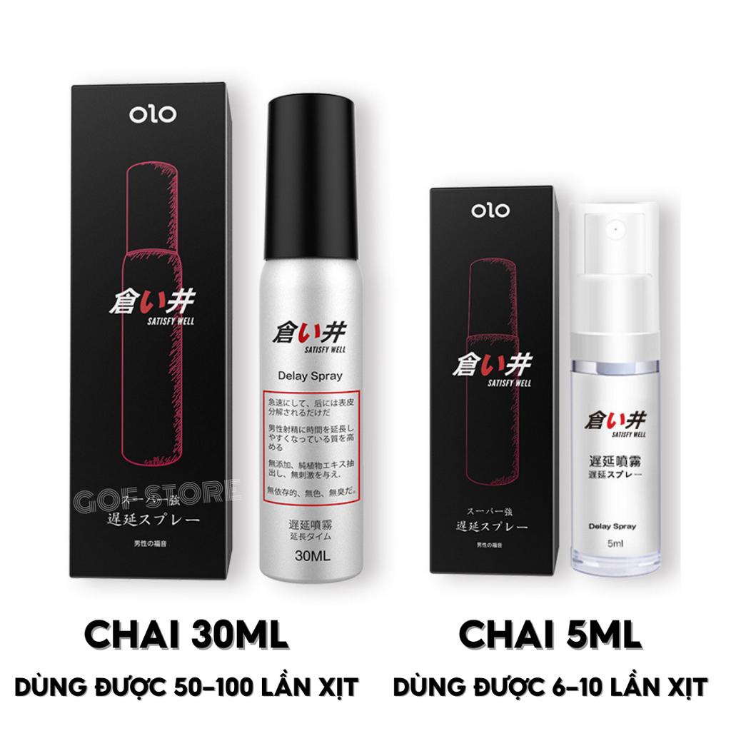 Gel chống xuất tinh sớm Olo gel kéo dài lâu ra chiết xuất thảo dược an toàn 5ml 30ml - GoF Store