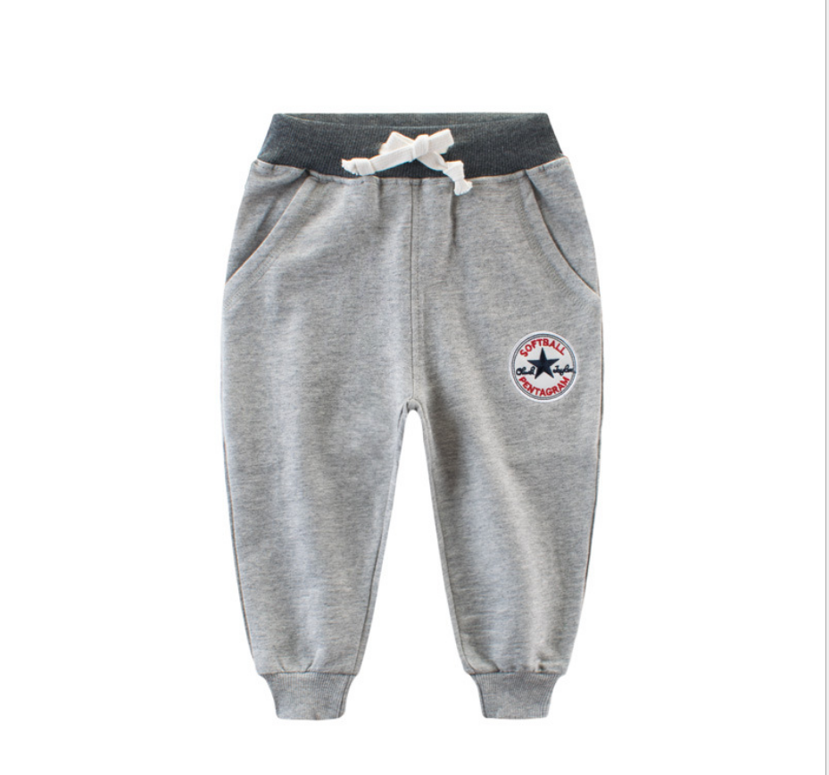 Children’s Pants Sweatpants Double Pocket Design Ready Stock