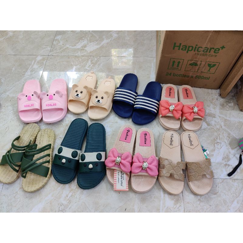 Thanh lí dép nữ lẻ size bao đẹp bao bền đi cả năm ko hư ko đứt(dép mới chưa qua sử dụng)