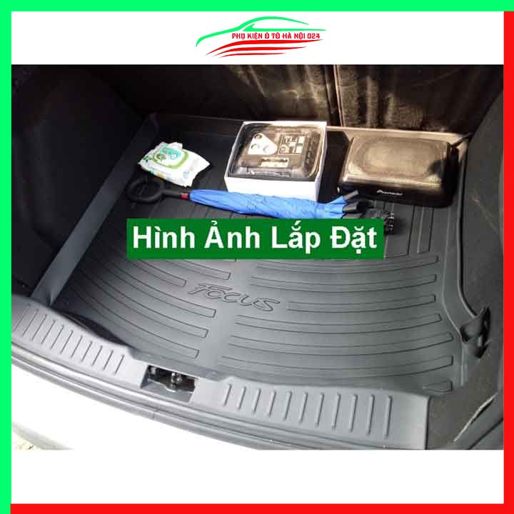 Thảm nhựa lót cốp Ford Focus 2012-2020 nhựa dẻo dày dặn đàn hồi tốt