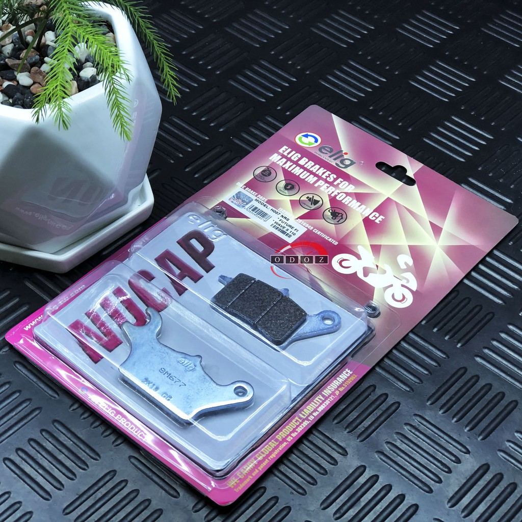 (HONDA) Bố thắng/má phanh Elig cao cấp dòng NUCAP cho xe Honda Winner - Winner X - Future Fi - WaweS