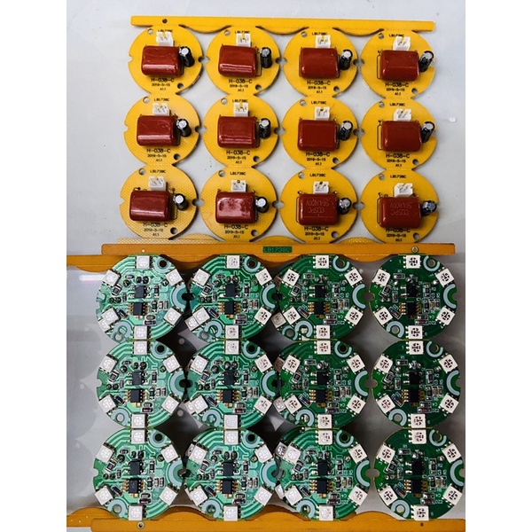 Mạch led thay cho đèn pha lê, bo mạch led, hũ mạch led