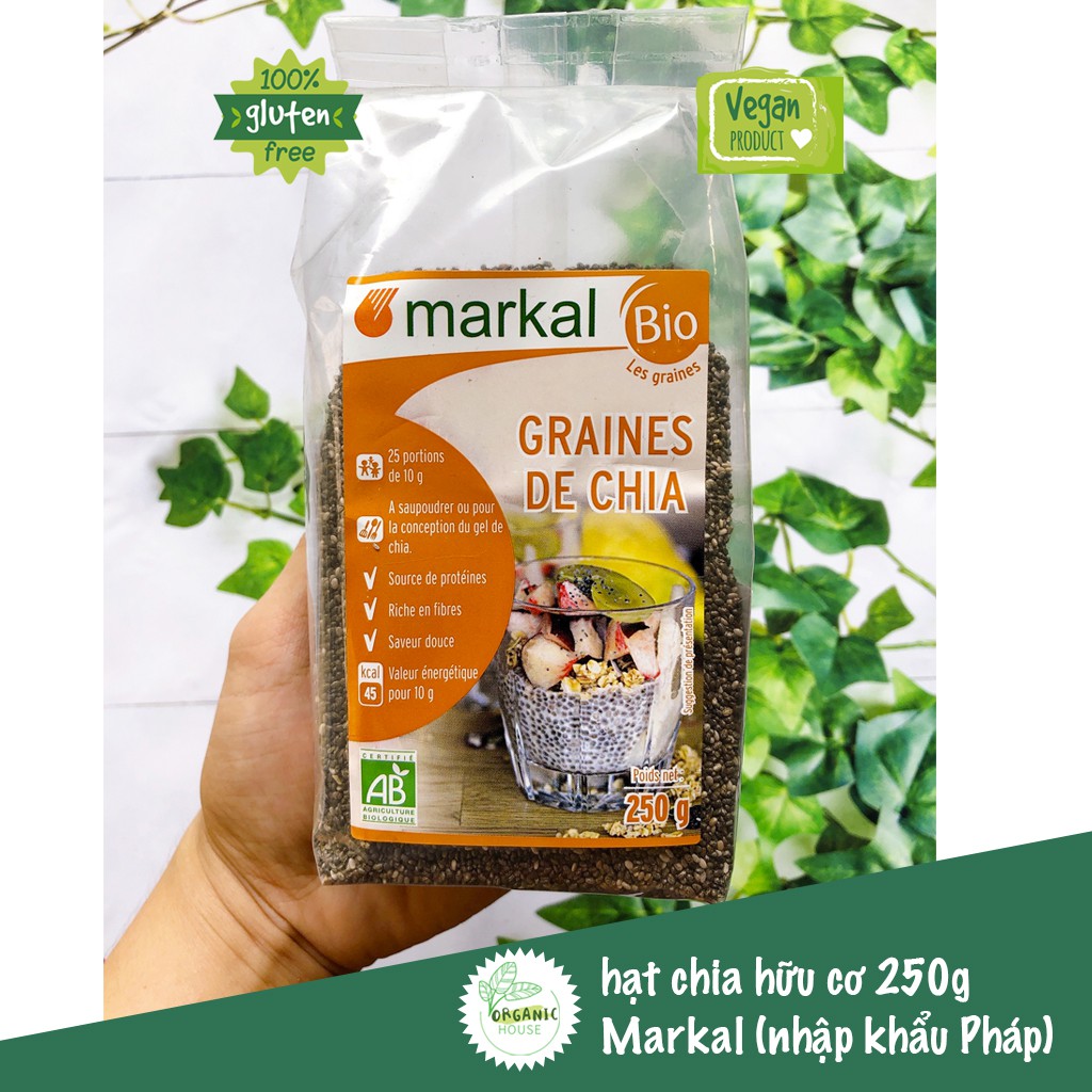 Hạt chia hữu cơ Markal 250g