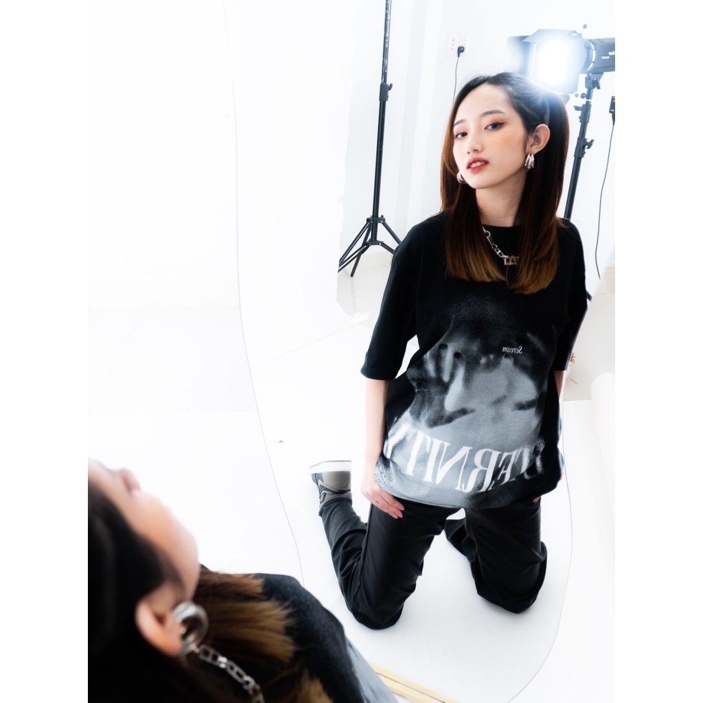 Áo Thun SCREAM UNISEX | Áo Thun Eternity nam nữ form rộng thời trang chính hãng