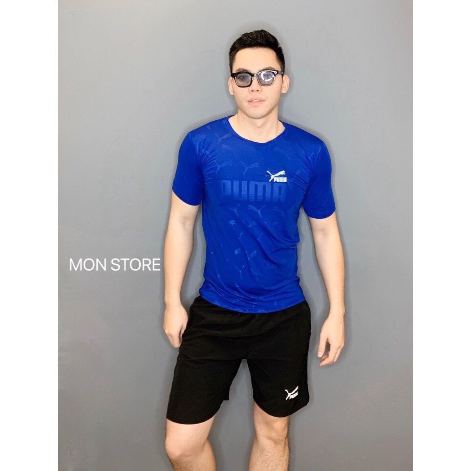 Bộ Hè Nam Thể Thao 3D, Bộ Quần Áo Thể Thao Nam - BN08