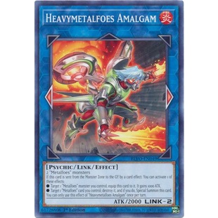 Thẻ bài Yugioh - TCG - Heavymetalfoes Amalgam / BLVO-EN049'