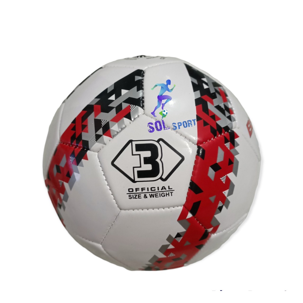 QUẢ BÓNG ĐÁ KHÂU MÁY TRẺ EM SỐ 3 CHÍNH HÃNG BỀN DA MỀM TẶNG KIM LƯỚI