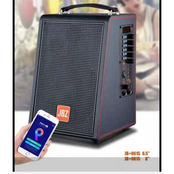 Loa JBZ 0815 / 0816 / 0616 / 0615 &quot;loa kéo mini&quot; tích hợp karaoke livestream thu âm bass trầm cực hay