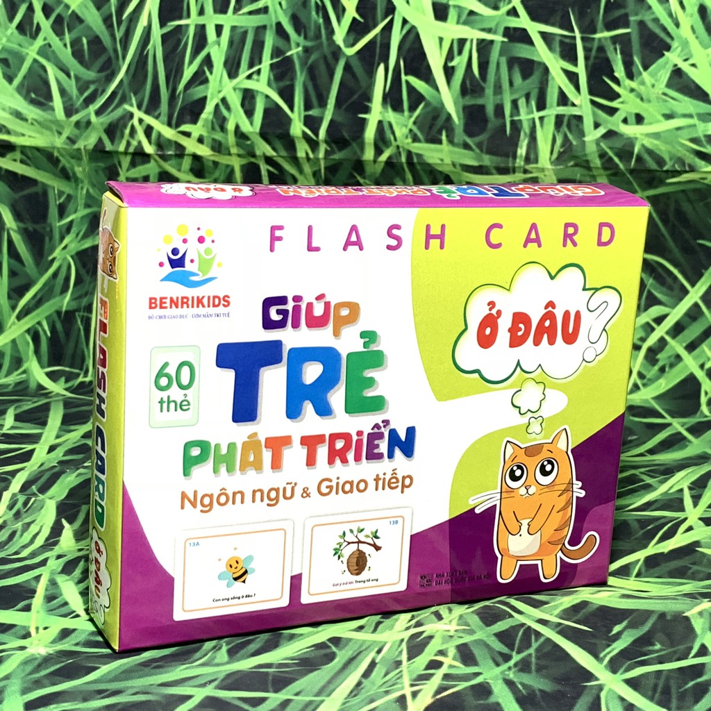 Bộ Thẻ Học Flashcard Thông Minh Giải Đáp Về Vần Đề "Ở Đâu" Cho Bé