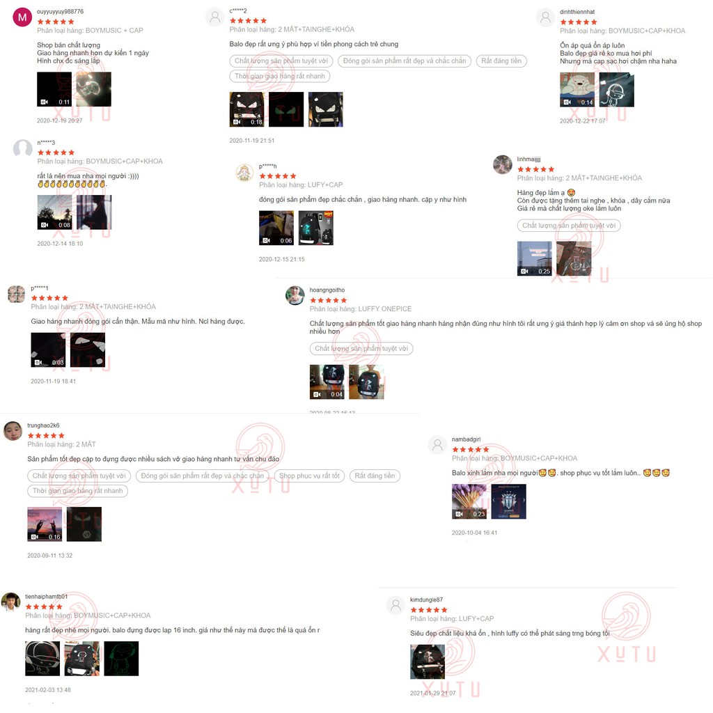 Balo nam nữ đi học thời trang phát sáng Xutustore hình Mắt - TẶNG cáp USB + Khóa số - Cặp đi học HOT nhất 2021