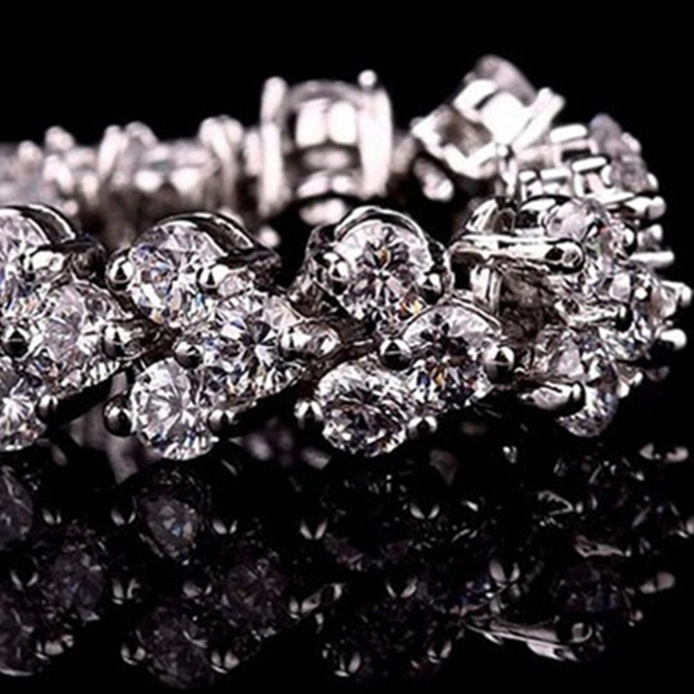 Vòng tay người phụ nữ quyến rũ pha lê rhinestone Vòng đeo tay mạ bạc Om Mani Padme Hum cho Wan