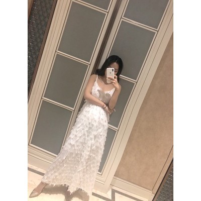 JANE Đầm maxi trắng thiên nga hở lưng đi biển siêu sang ( ẢNH THẬT CUỐI) J0020 | BigBuy360 - bigbuy360.vn