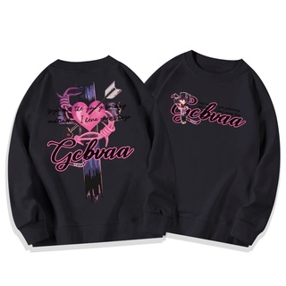 SELVZE Áo hoodie phong cách retro thời trang cá tính cho nữ