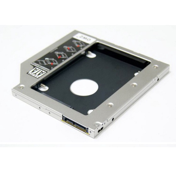 Caddy bay SSD SATA 3 9.5mm /12.7mm - Khay ổ cứng thay vị trí ổ DVD