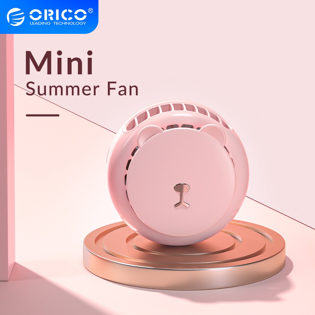 Quạt ORICO cầm tay USB di động nhỏ có dây buộc GXZ-F1013