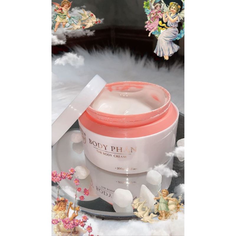 Body Phấn Dưỡng Trắng Mịn Da - Bà Lão