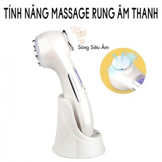 Máy massage điện di 2 đầu chăm sóc da mặt đa chức năng 9901