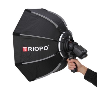 Softbox bát giác Triopo KS65 cho đèn flash speedlite
