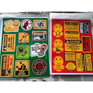 Tem logo decal - Tem nổi - Tem dán xe - 22