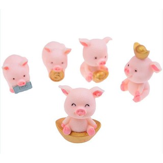 Set 5 Chú Heo Tiểu Cảnh