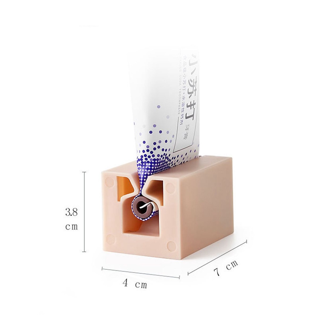 Aaron1 Dụng Cụ Nặn Kem Đánh Răng Nhiều Màu Tiện Dụng