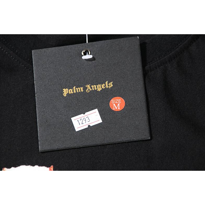 Áo Thun Tay Ngắn In Chữ Palm Angels Cho Nam Và Nữ