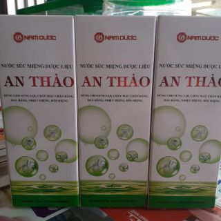 ✅Nước súc miệng An Thảo 250ml chiết xuất thảo dược