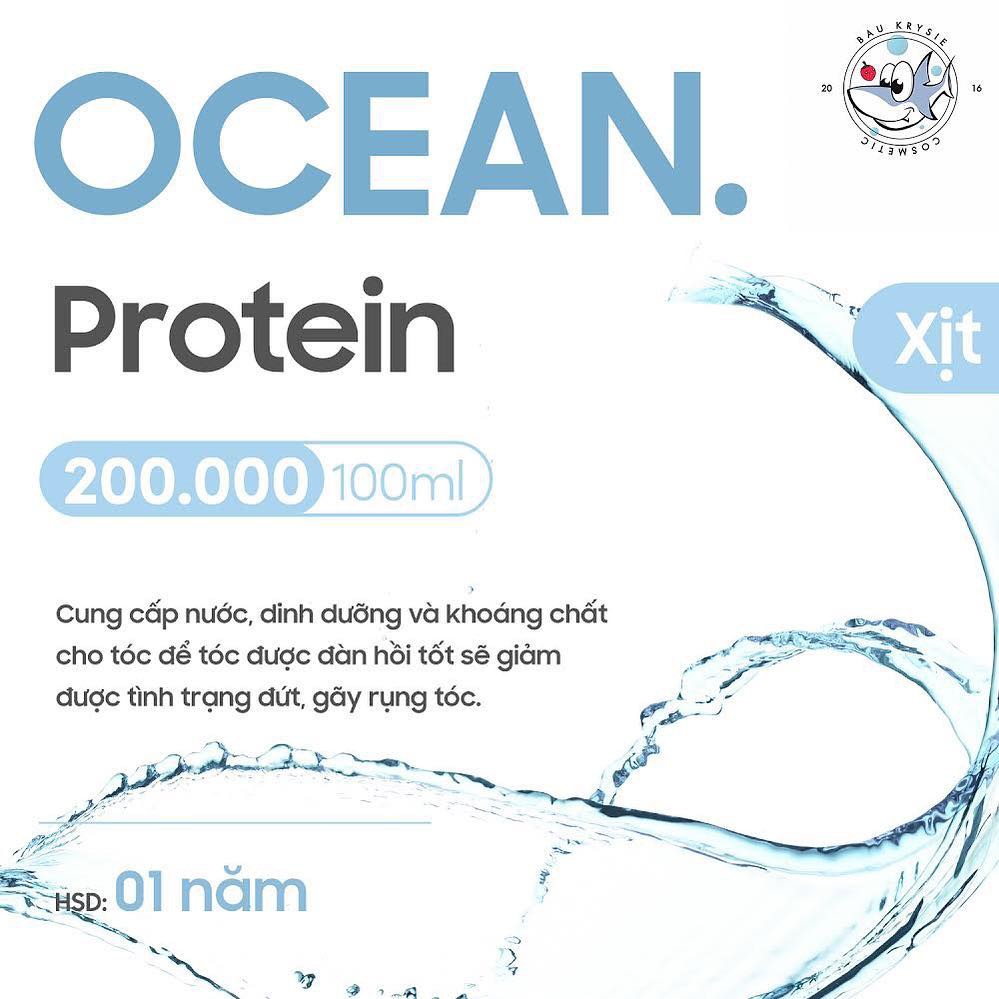 XỊT DƯỠNG TÓC OCEAN 🎁 Tặng 1 mask giấy