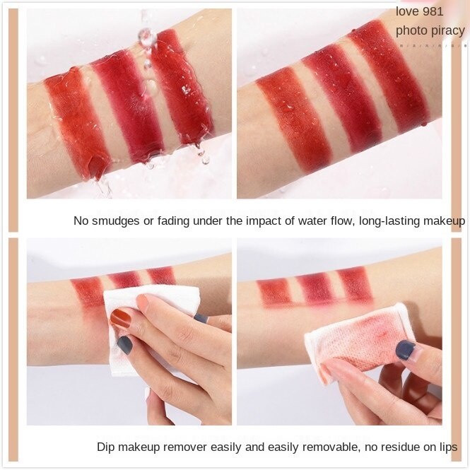 Son Lì Mềm Bền Màu Chống Dính Cốc Trang Điểm Xinh Xắn