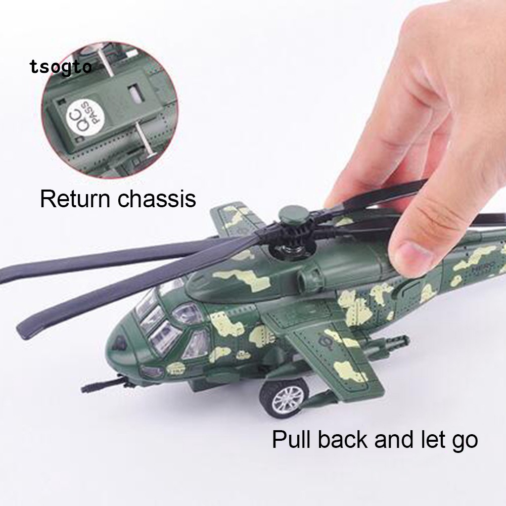 Mô Hình Máy Bay Trực Thăng Đồ Chơi Tsogto 1/72